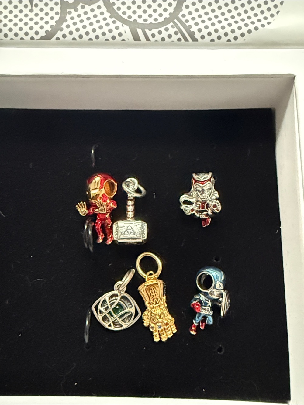 Pandora Marvel Charms $60 each